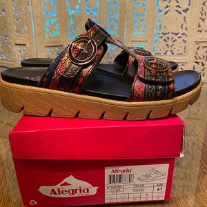 Alegria Sandals, size 41 (10.5), never worn